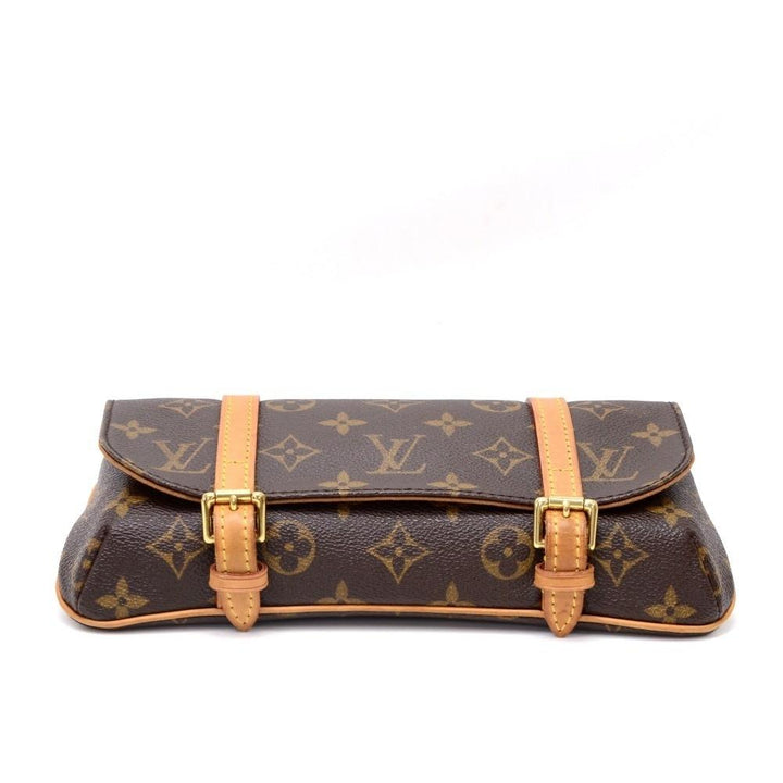 marelle monogram canvas waist bag
