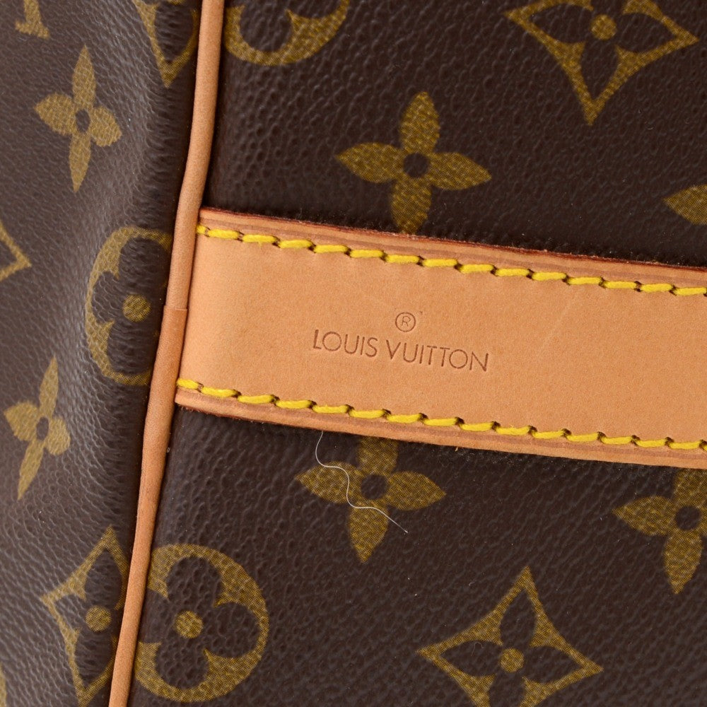keepall 55 bandouliere monogram canvas travel bag with strap