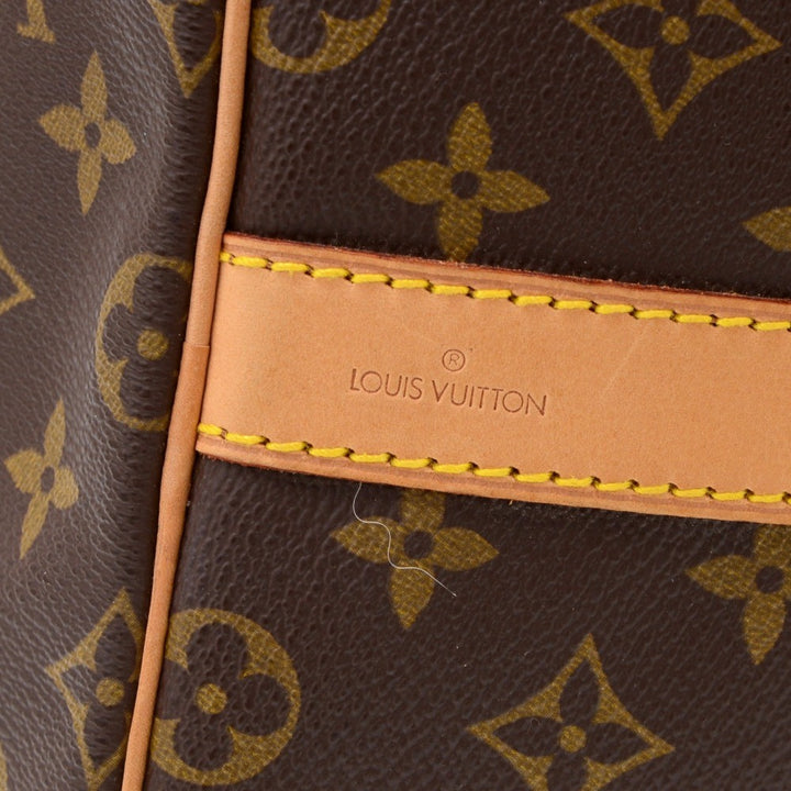keepall 55 bandouliere monogram canvas travel bag with strap