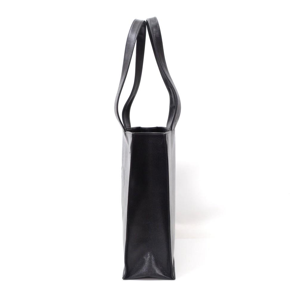 caviar leather jumbo tote bag