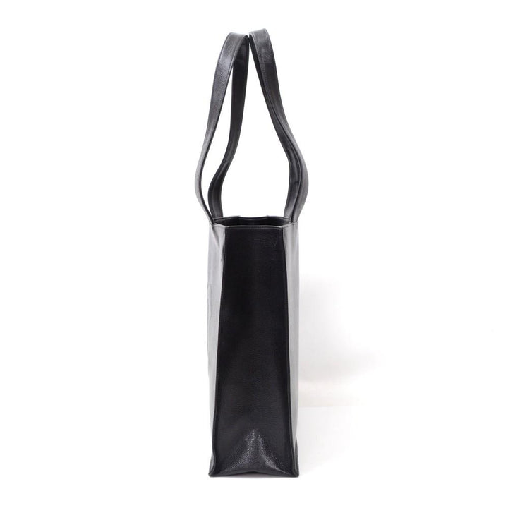 caviar leather jumbo tote bag