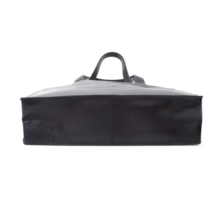 caviar leather jumbo tote bag