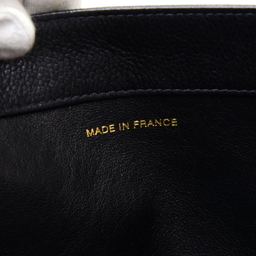 caviar leather jumbo tote bag
