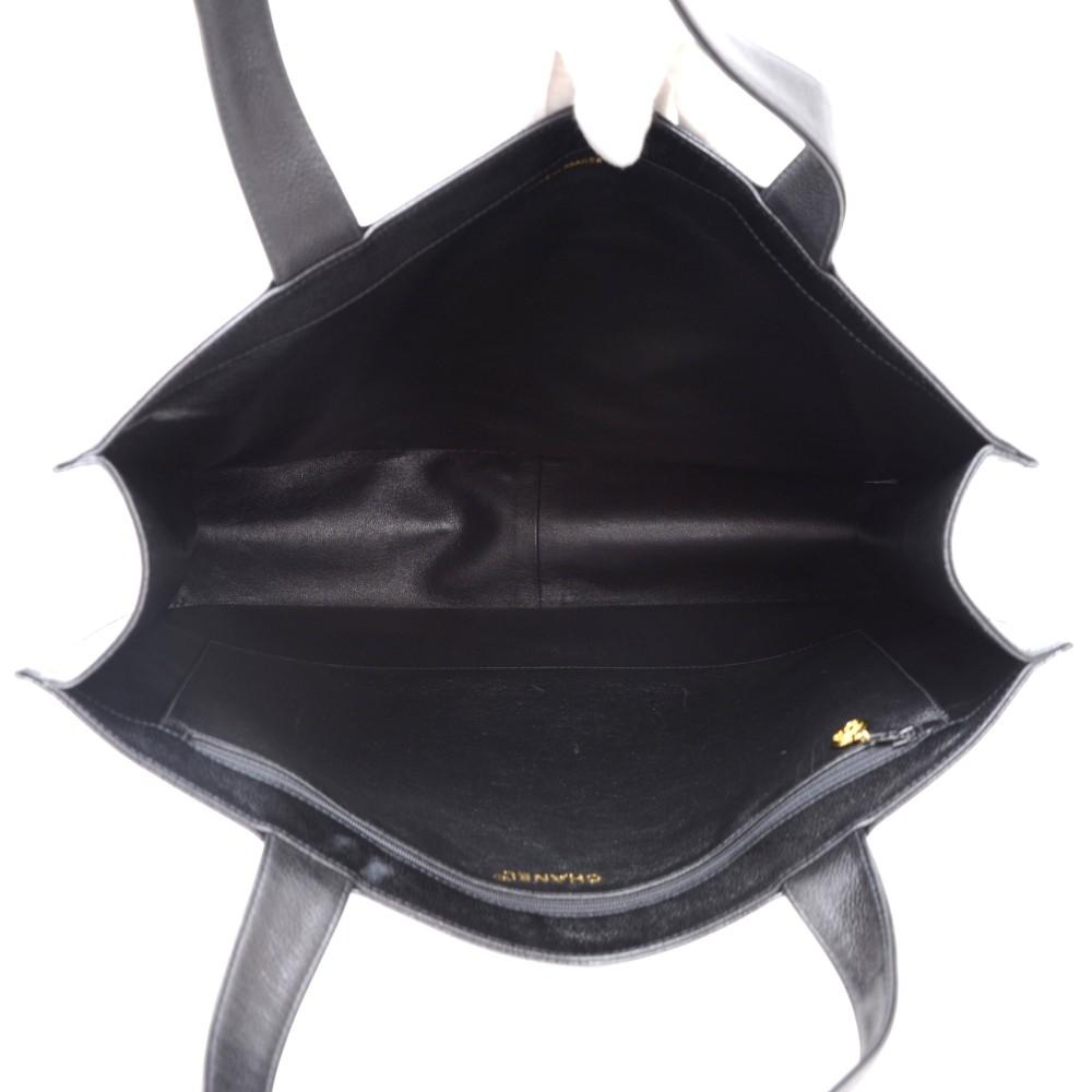 caviar leather jumbo tote bag