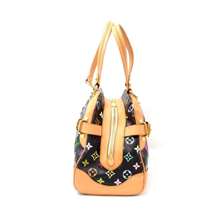 claudia multicolore monogram canvas handbag