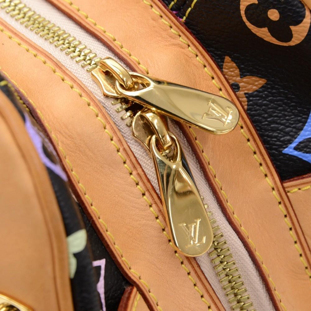 claudia multicolore monogram canvas handbag