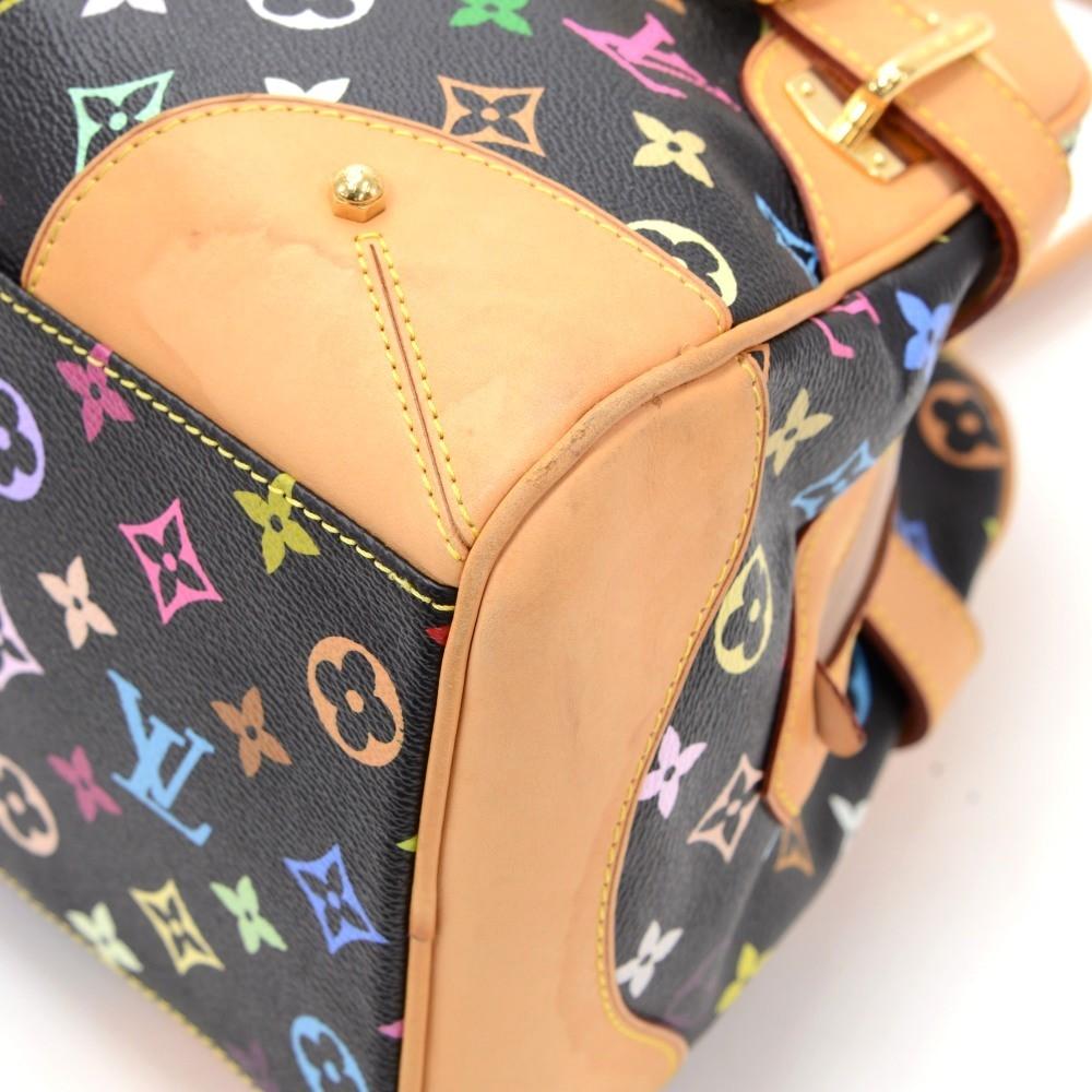 claudia multicolore monogram canvas handbag
