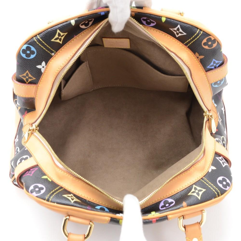 claudia multicolore monogram canvas handbag