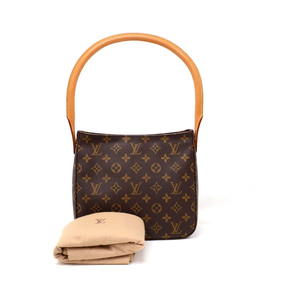 looping mm monogram canvas handbag