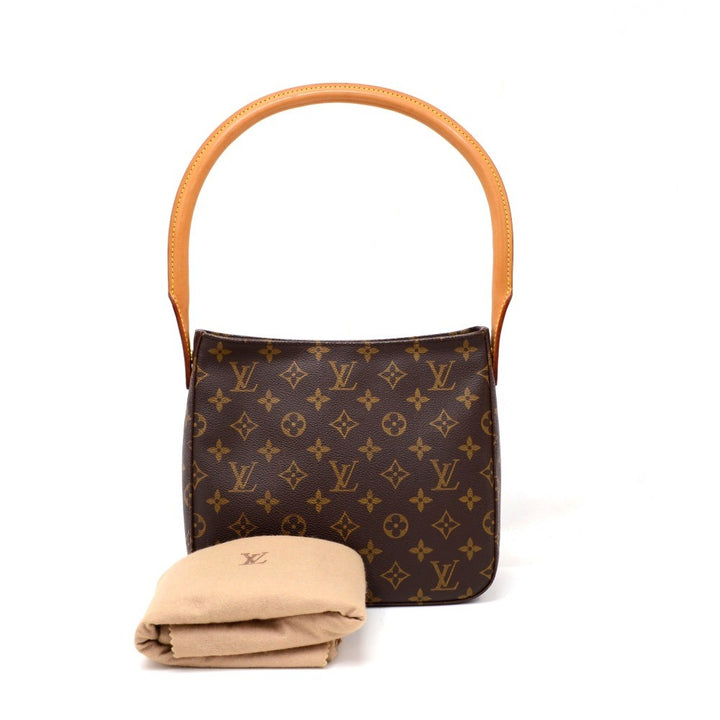 looping mm monogram canvas handbag