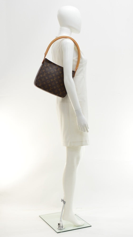 looping mm monogram canvas handbag