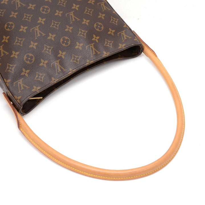 looping gm monogram canvas shoulder bag