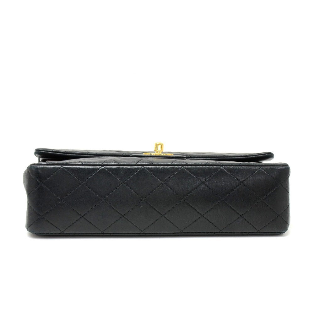 double flap medium lambskin bag