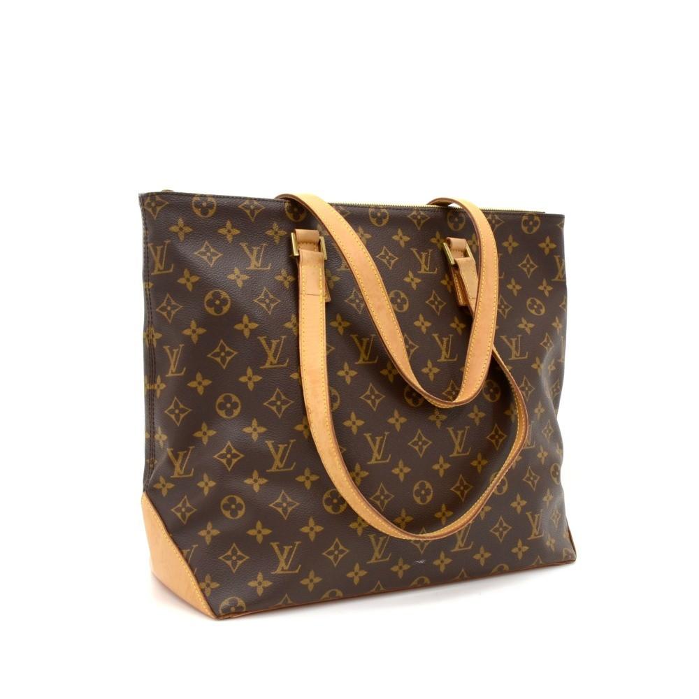 cabas mezzo monogram canvas tote bag
