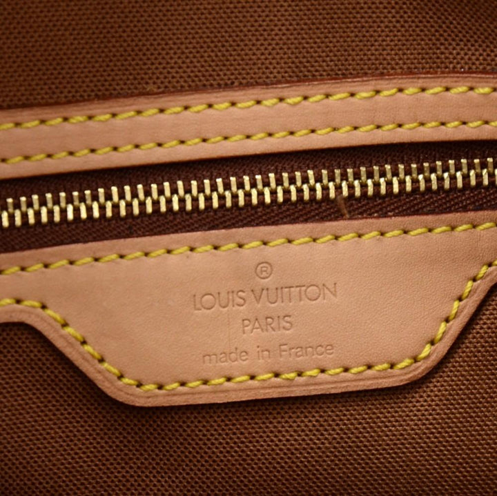 cabas mezzo monogram canvas tote bag