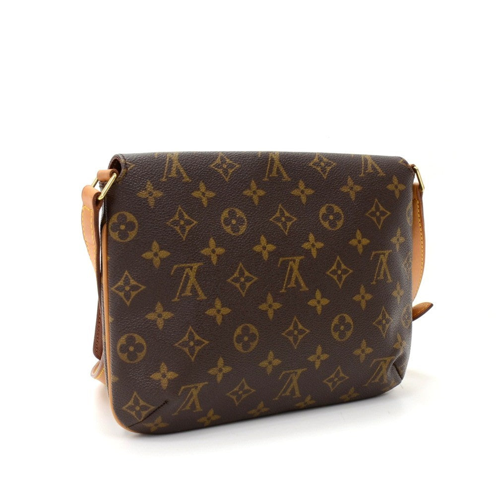 musette tango monogram canvas shoulder bag
