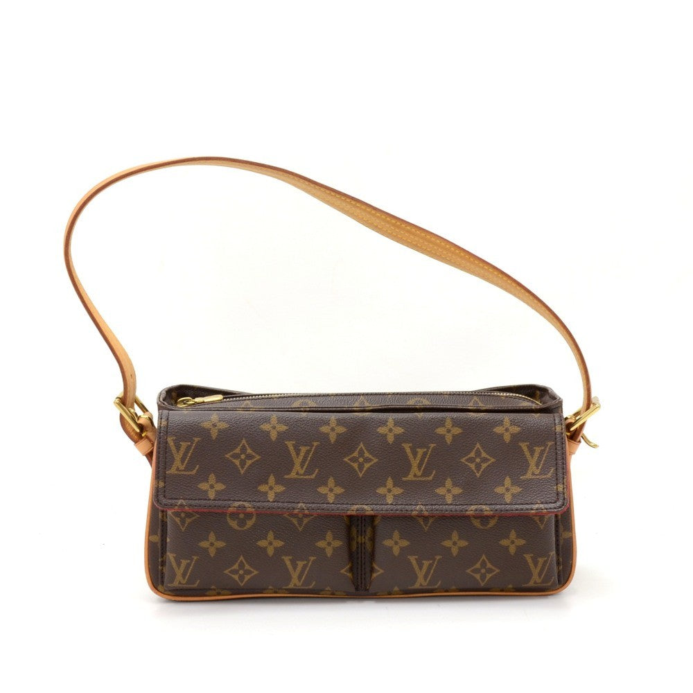 viva cite mm monogram canvas shoulder bag