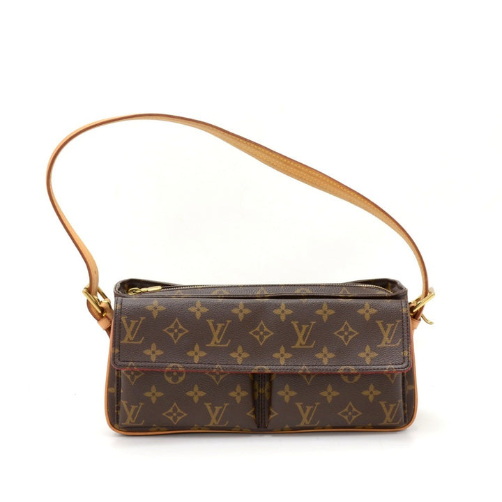 viva cite mm monogram canvas shoulder bag
