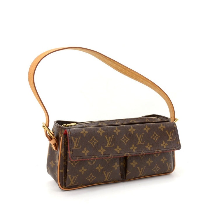 viva cite mm monogram canvas shoulder bag
