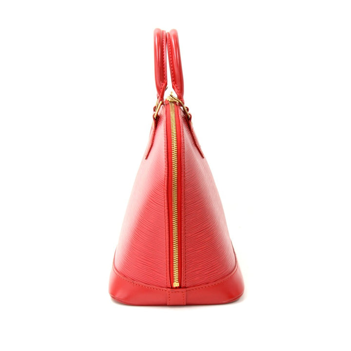 alma epi leather handbag