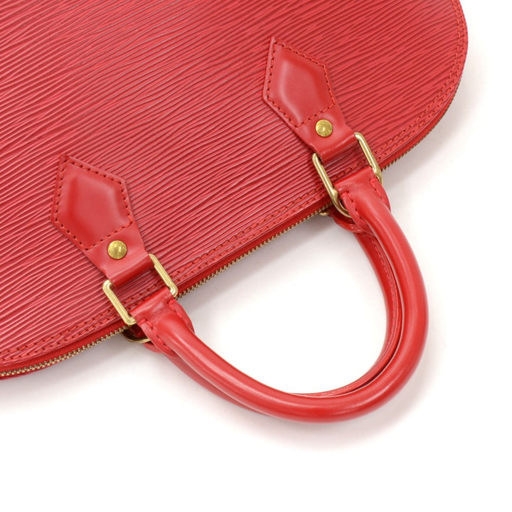 alma epi leather handbag