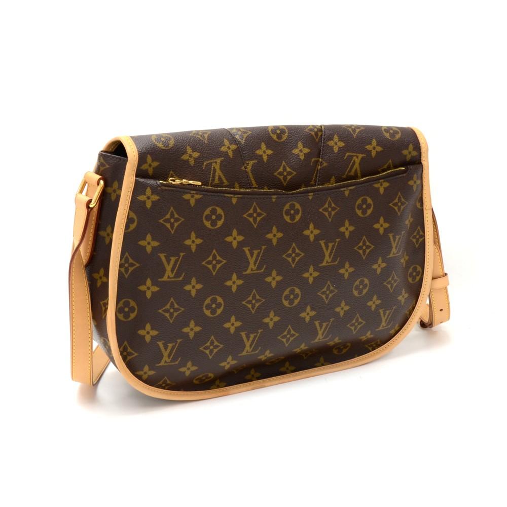 menilmontant mm monogram canvas shoulder bag
