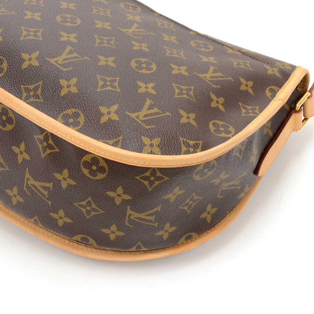 menilmontant mm monogram canvas shoulder bag