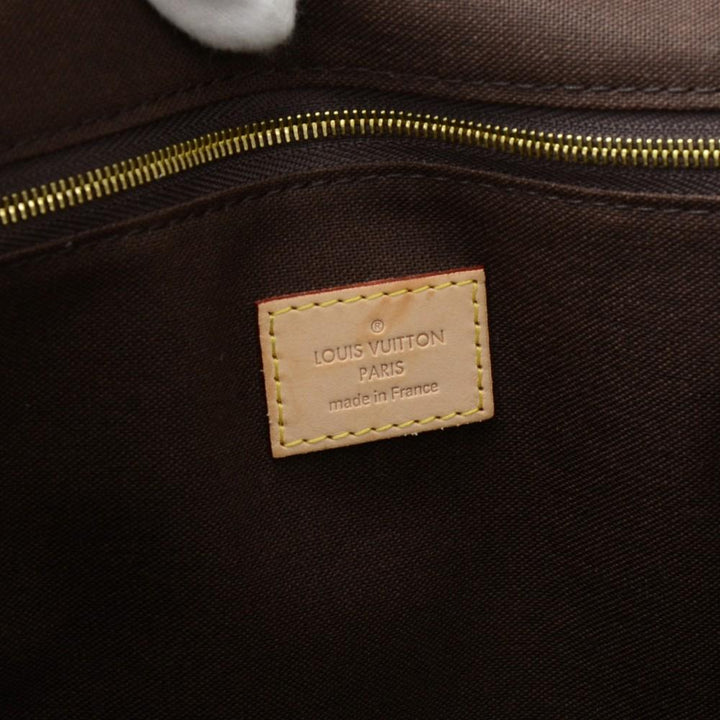 menilmontant mm monogram canvas shoulder bag