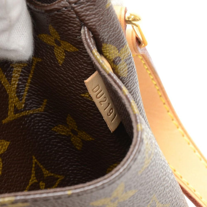menilmontant mm monogram canvas shoulder bag
