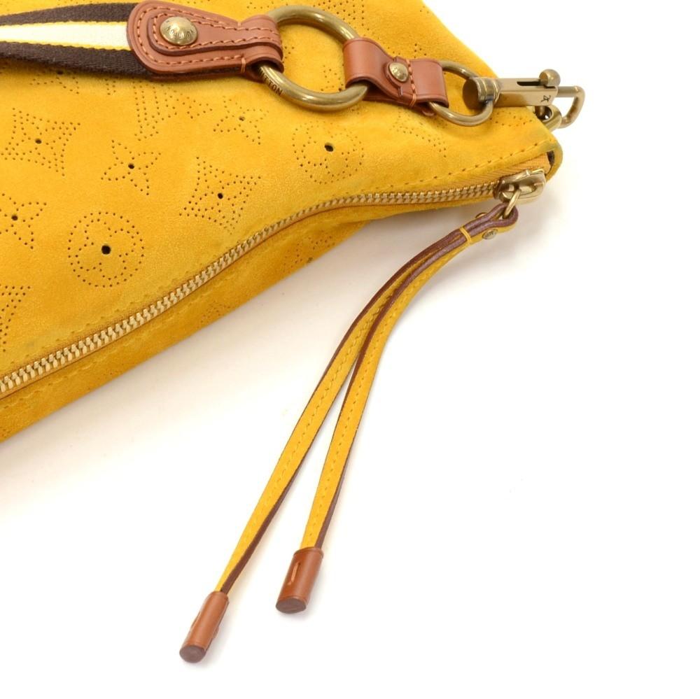 onatah pochette suede leather shoulder bag