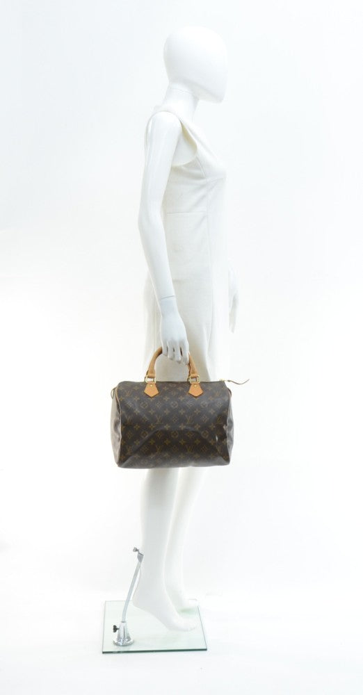 speedy 30 monogram canvas handbag