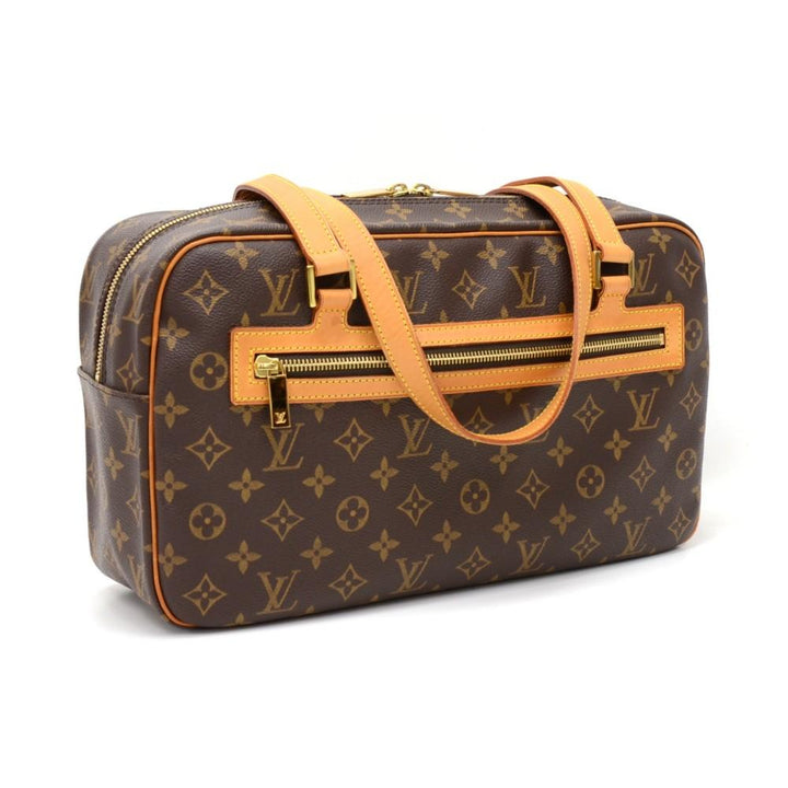 cite gm monogram canvas shoulder bag