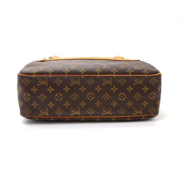 cite gm monogram canvas shoulder bag