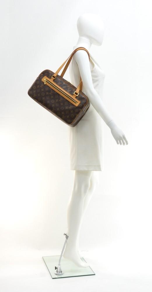 cite gm monogram canvas shoulder bag