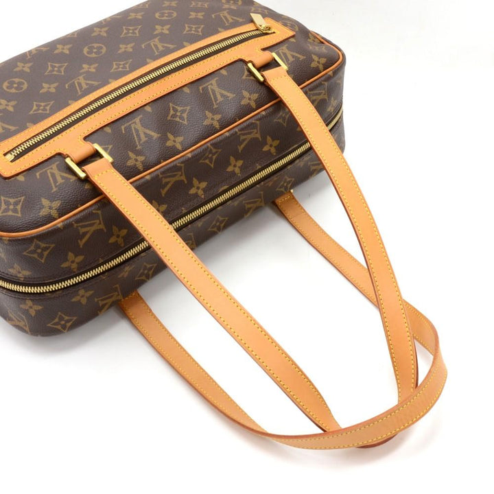 cite gm monogram canvas shoulder bag
