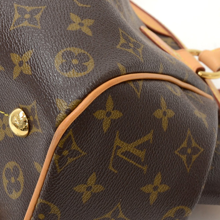 tivoli pm monogram canvas handbag