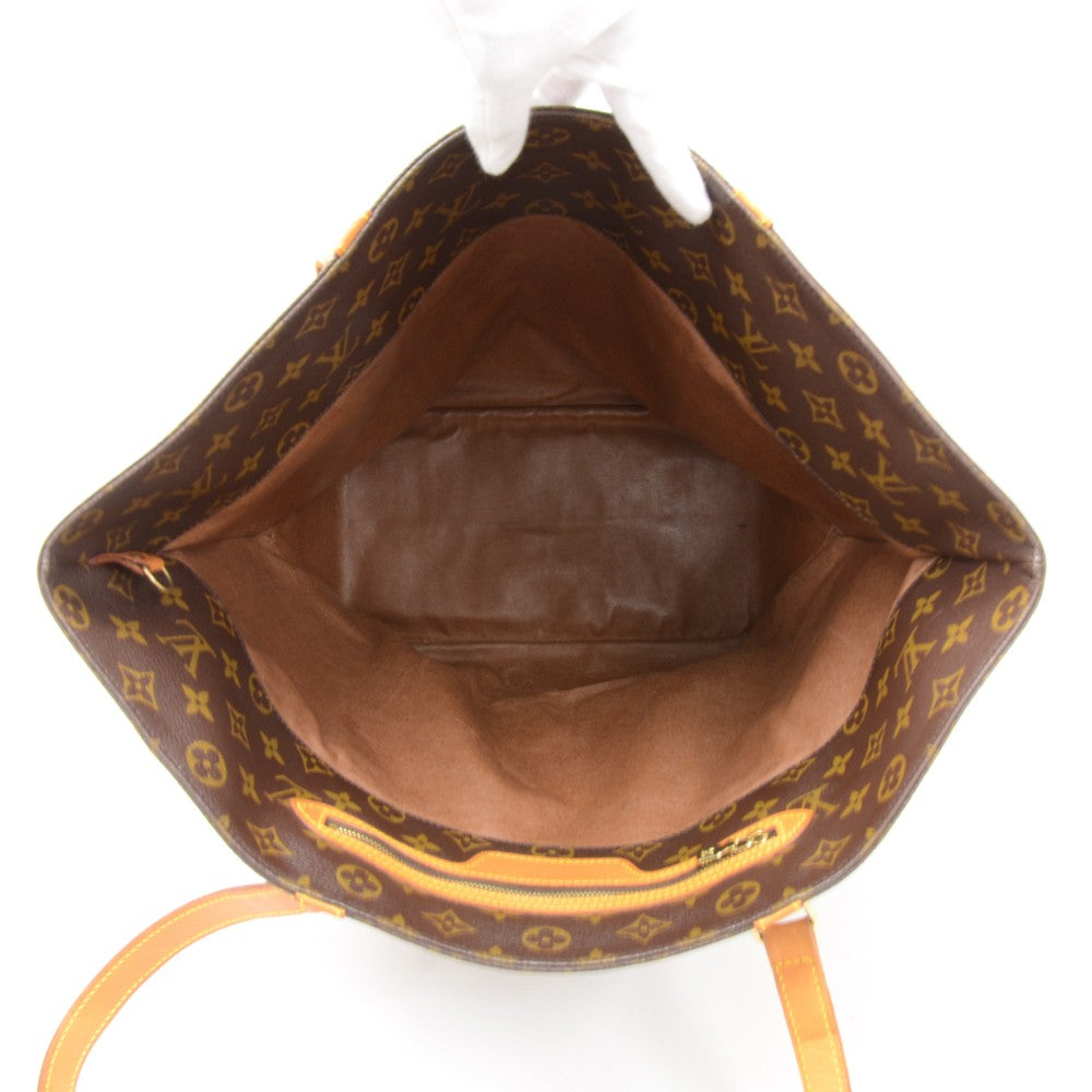 sac shopping monogram canvas tote bag