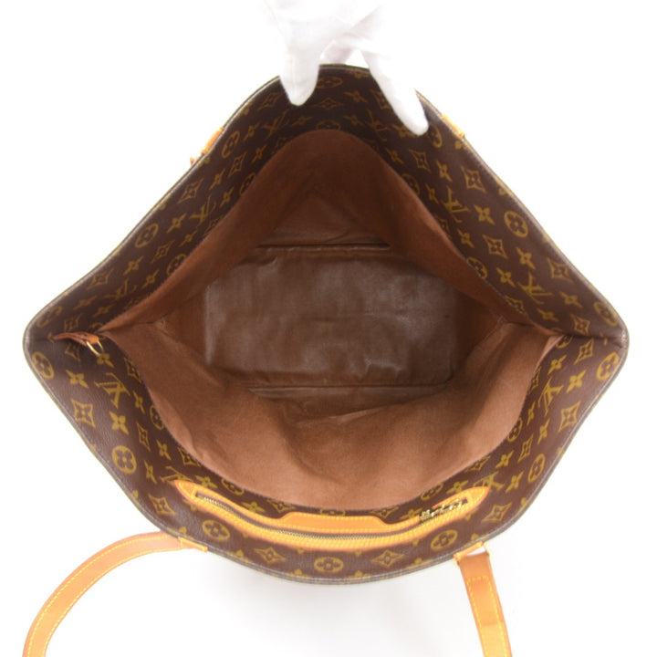 sac shopping monogram canvas tote bag