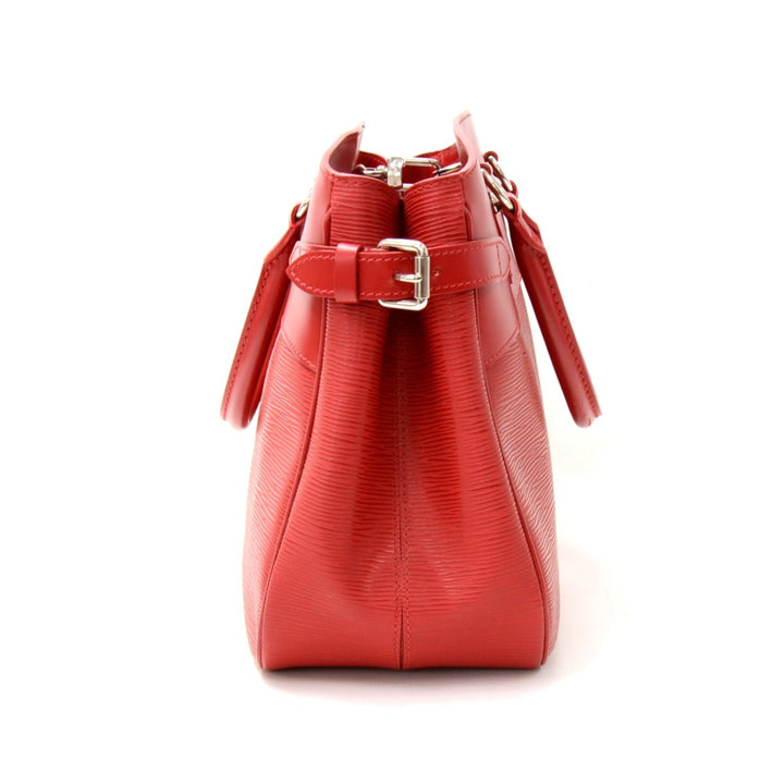 passy epi leather handbag