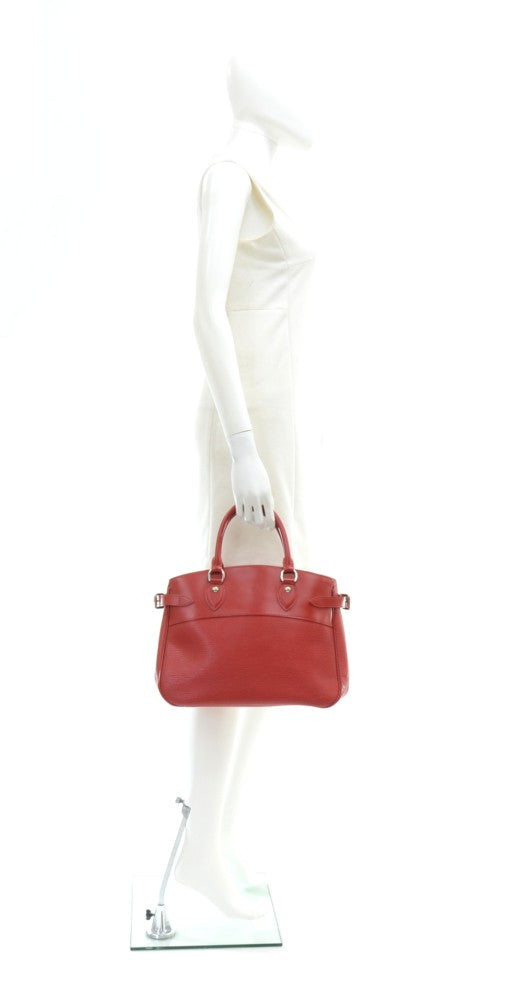 passy epi leather handbag