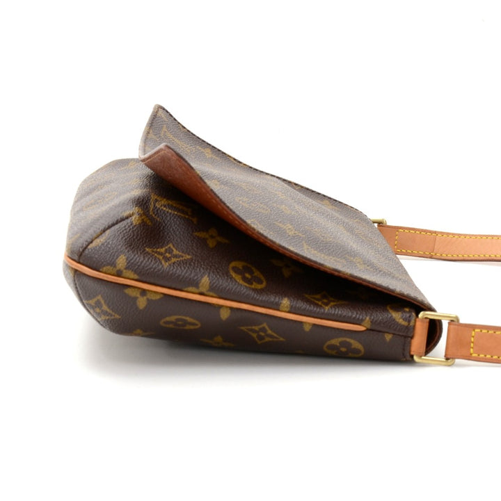 musette tango monogram canvas shoulder bag