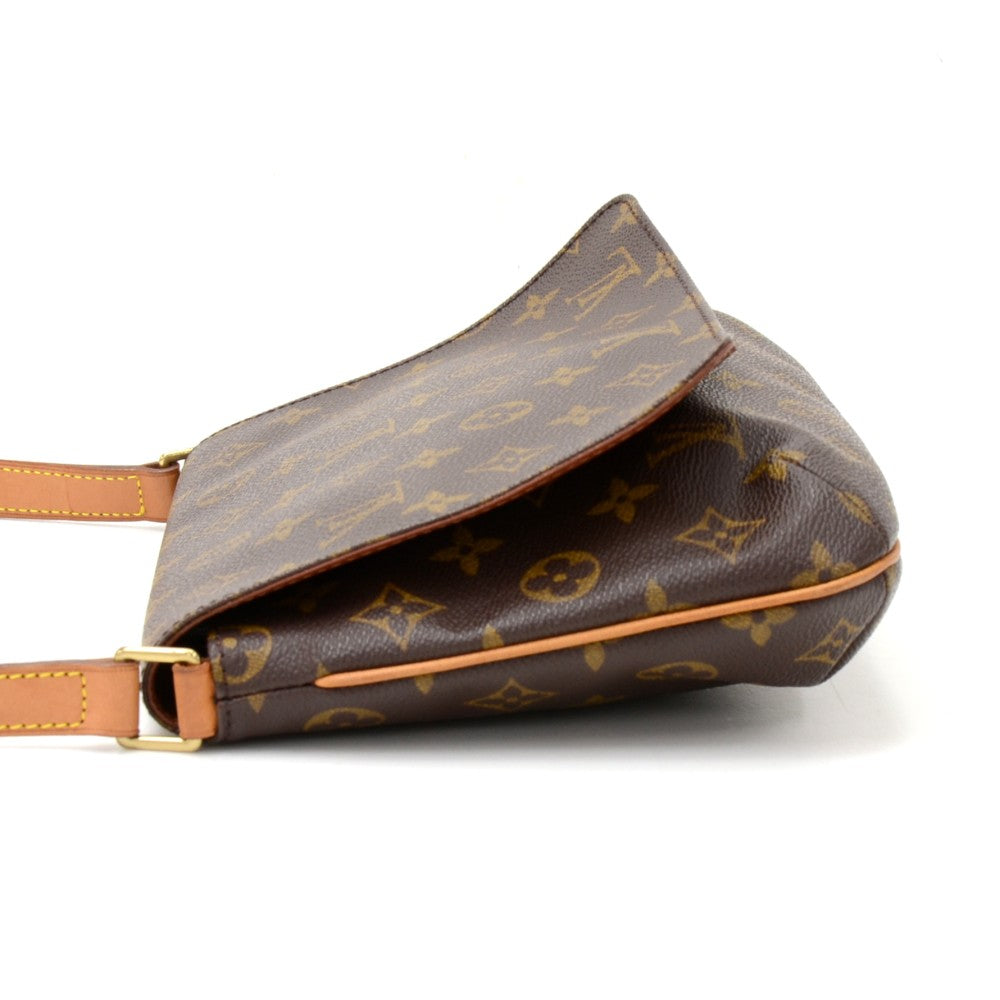 musette tango monogram canvas shoulder bag