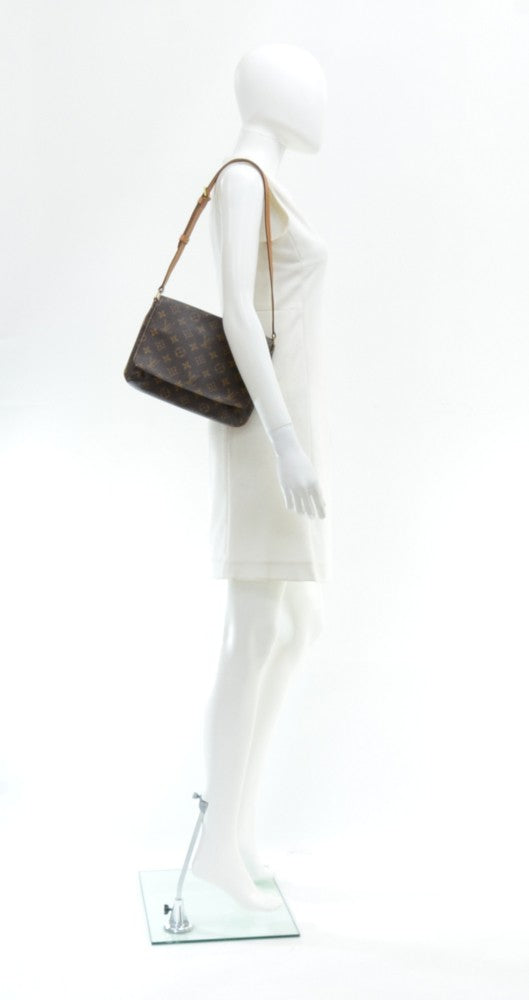 musette tango monogram canvas shoulder bag