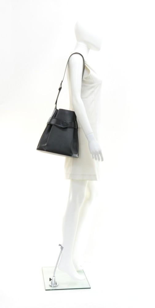 sac d'epaule pm epi leather shoulder bag