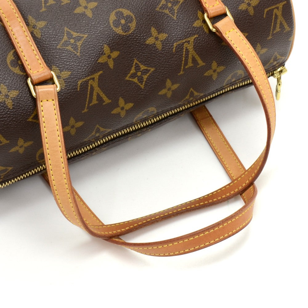 papillon 27 monogram canvas handbag