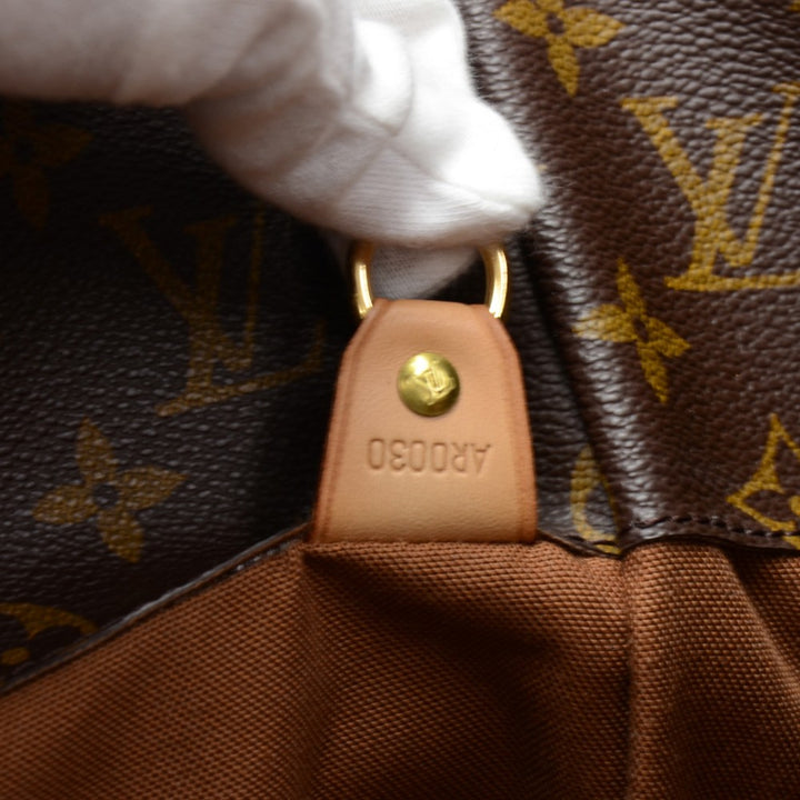 cabas alto monogram canvas tote bag