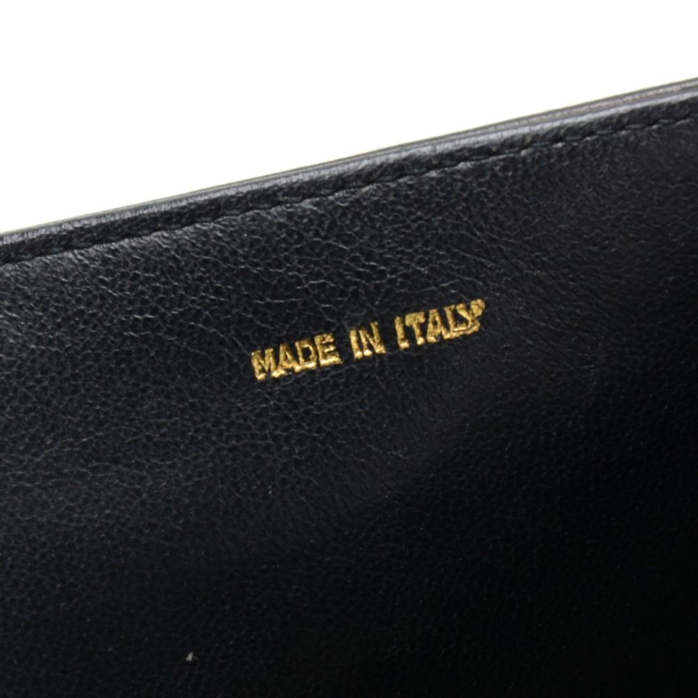 mini quilted lambskin leather shoulder bag