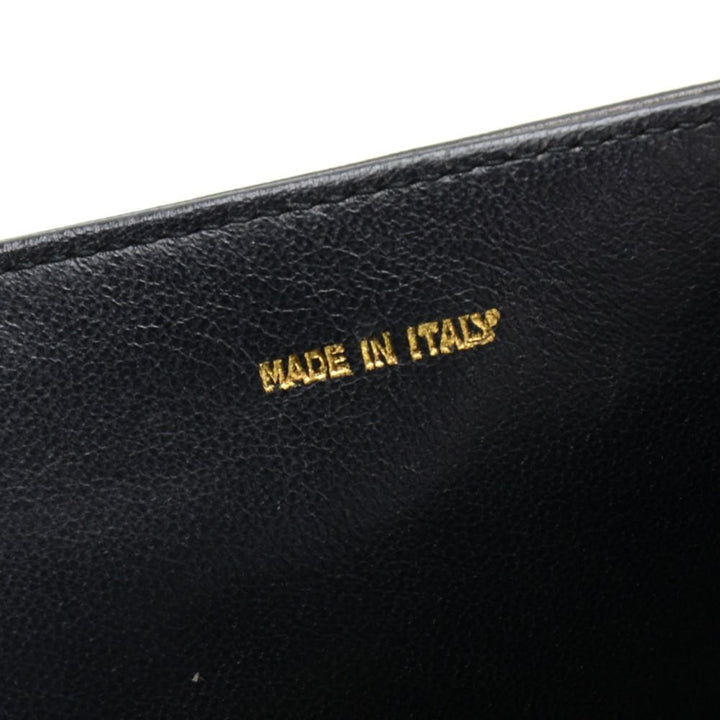 mini quilted lambskin leather shoulder bag