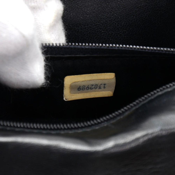mini quilted lambskin leather shoulder bag