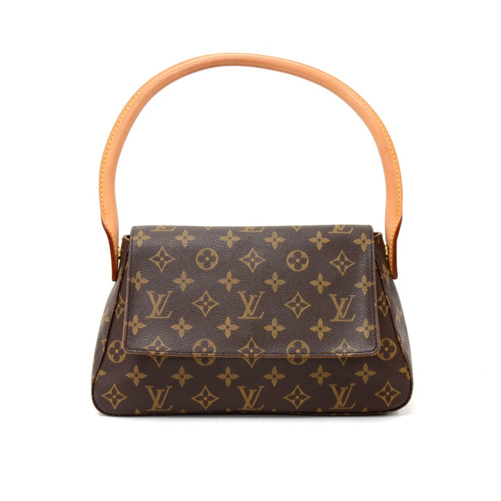 mini looping monogram canvas handbag